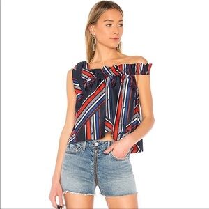 Tommy Hilfiger X Gigi Hadid Abstract Contemporary Top